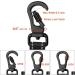 PLUTUS PET Strong Training Dog Lead with Rock Climing Carabiner Clip Relective Nylon Dog leash Padded Handle Training Lead for Large and Medium Dogs(25cm Red) 25 cm (Pack of 1) Red - Buy Online on SooperMarket.com