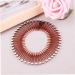 Stretch Hair Combs Plastic Full Circle Headband Flexible Hair Clip Sports Hair Wrap Holder for Women Girls Style 4 - Buy Online on SooperMarket.com