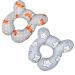Baby Car Seat Travel Neck Pillow Infant Head Neck Support Cushion Newborn Cute Cartoon Car Sleeping Pillow Neck Rest Pillow Soft U-shaped Head Neck Protector Pillow for Pushchair Stroller Car Seat 1pc fox+1pc five-pointed star