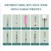 14pcs Acrylic Nail Drill Bits Set with Case - Quartz Pointed Bits for Cuticle Remover & Manicure Tools - Buy Online on SooperMarket.com