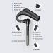 Ngsod Bluetooth Headset- Wireless Headset with Microphone | 90 Days Standby, 110 Hours Talktime | Bluetooth Earpiece for Cell Phone, Tablet, Laptop | Headphones for Trucker, Driver, Business - Buy Online on SooperMarket.com