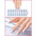 Kalolary 20PCS Nail Gel Polish Strips | Self-Adhesive Wraps with Nail File | UV/LED Lamp Required | Decals for Cured Gel Nails - Buy Online on SooperMarket.com