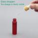 Rowiz 10PCS 10ml Matt Color Glass Dropper Bottles Perfume Aromatherapy Cosmetic Container Essential Oils Sample Bottles with Pure Dropper Sample Tubes&Wood Color Screw Cap 5 Colors - Buy Online on SooperMarket.com
