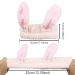 Headband for Washing Face and Makeup Cute Bunny Ear Hairband Elastic Headband for Shower Sports Spa Skincare Beauty Head Wraps Hair Accessories for Women Girls Pink - Buy Online on SooperMarket.com