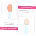 BELLIFFY 100pcs Double Ended Eyeshadow Brush Double-sides Eye Brush Makeup Brush Sponge Brush Makeup Tool Eyeshadow Stick Dual-side Cosmetic Applicator Cosmetic Tool 6.5x1.3cm Blue - Buy Online on SooperMarket.com
