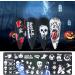 6Pcs Halloween Nail Stamp Plates Set with Various Patterns Spider Webs Pumpkins Bats Skulls DIY Print Manicure Salon Design Perfect Halloween Nail Decoration for Professional DIY Salon - Buy Online on SooperMarket.com