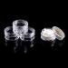 120 Empty 5g Plastic Cosmetic Sample Jars with Lids - Clear Pots for Makeup, Nails, Jewelry - 120 Count Pack - Buy Online on SooperMarket.com