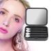 Reusable Swabs Durable Flexible 4 Pieces Silicone Makeup Brush Multipurpose Waterproof Compact for Lip Makeup - Buy Online on SooperMarket.com