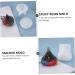 STOBOK 2pcs Box Storage Box Mold Silicone Molds Diy Silicone Mold Epoxy Diy Supplies Water Drop Storage Jar - Buy Online on SooperMarket.com