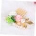 Didiseaon Wedding Hair Comb Bride Wedding Dress Hair Accessories Flower Hair Comb - Buy Online on SooperMarket.com