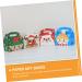 ibasenice 36 Pcs Christmas Muffin Box Christmas Favor Boxes Xmas Goodies Container Holiday Cookie Boxes Christmas Storage Boxes Muffin Container Boxes Dessert Gingerbread House - Buy Online on SooperMarket.com