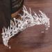 Miranda's Bridal Women's Pearl Crown Tiara Headband for Pageants and Bridal Shoots - Buy Online on SooperMarket.com