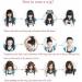 N Hot Hooded Hair Dryer Comic Wig Cosplay 70cm Color Long Curly Hair European Beauty Long Curly Hair Wig Multi Color Full Head Wig Human Lace Front Wig One Size Red - Buy Online on SooperMarket.com