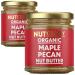 Organic Nut Butter (2 x 170g) Vegan Gluten-Free - Maple Pecan