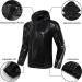 MulYeeh Weight Loss Sweat Suit - Anti-Rip Full-Zip Sauna Suit for Men Women - Black Large - Buy Online on SooperMarket.com