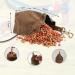 Shop TMBMLPP Dog Treat Feed Bag - Brown | Clip Buckle & Shrink Pockets for Puppy Training & Travel | Perfect for Toys & Delicacies - International Shipping Available - Buy Online on SooperMarket.com