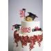 24Pcs Graduation Cupcake Toppers Graduation Cupcake Picks for Cupcake Food Decorations - Class of 2024 Graduation Cupcake Toppers Supplies (Black & Red) - Buy Online on SooperMarket.com