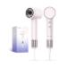 ANLAN ion Hair Dryer Hair Dryer with Unique 120 000 RPM brushless Motor 100 Million Negative ions Dries Quickly and Intelligent Temperature Control for Home Salon Travel Pink White