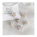 Mini Pearl Flower Hair Claw Clips - Set of 20 | Sweet Daisy Design | Decorative Hair Accessories for Women and Girls - Buy Online on SooperMarket.com