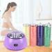 Digital Portable Electric Wax Warmer 16.9oz for Hair Removal - Violet with See-Through Cover - Buy Online on SooperMarket.com