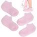 Verdant Touch Moisturizing Socks Foot Care Socks Moisturizing Exfoliating Anti-Cracking Pedicure Socks for Softening Skin Size S (33-35) - Buy Online on SooperMarket.com