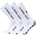 Taruor Unisex Football Socks for Kids & Men | 3 Pairs Anti-Slip Compression Stockings for Outdoor Sports & Running (Size 39-46) - Buy Online on SooperMarket.com