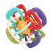 Manhattan Ball Plastic Cement Baby Teether Teethers Light Weight Baby Sensory Toys Ball for Children Infant