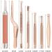 Earwax Removal Kit LED Light Ear Curette Tools Stainless Steel Ear Cleaner for Children and Adults Tweezer Earpick Exfoliator Cleansing Tools Set with Storage Box Rose Gold 8 Pcs (rose gold) - Buy Online on SooperMarket.com