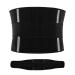 Lumbar Support Belt - Adjustable Lower Back Support Lumbar Wrap | Comfortable Waist Supports Lumbar Supports for Motorcycle Travel Sports Fitness Skiing Black XL
