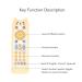 Buy Simulation Baby Remote Control Toys - Educational Musical Toddler TV Remotes for Learning | Cat Cover & White Design - Buy Online on SooperMarket.com