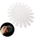 Honbay 20PCS Plastic False Nail Swatches Wheels - Manicure Nail Art Color Display Wheel - Buy Online on SooperMarket.com