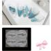High Toughness Silicone Nail Carving Mold - 3D Bear & Butterfly Manicure Tools for Creative Home Nail Art - Buy Online on SooperMarket.com