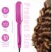 Naveso Crepe Iron for Hair | Adjustable Temperature Hair Crimper for Volume & Fluffy Hairstyles | 5 Heat Settings & Ceramic Plates - Buy Online on SooperMarket.com