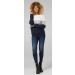 HAPPY MAMA Maternity Nursing Cotton Sweatshirt Zip Front 1285 - Ecru & Grey Melange - Buy Online on SooperMarket.com
