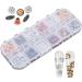 12 Grids Halloween Soft Pottery Pieces 3D Nail Stickers Nail Decals Nail Sequins For Nail Decoration Crafting - Buy Online on SooperMarket.com