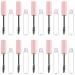 OSALADI 10pcs Mascara Empty Tube Eyeliner Vial Clear Mascara Travel Pink Packaging Material Filling Plastic