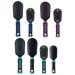 Conair Salon Results Hairbrush Set Wire Bristles and Cushion Base Travel Hairbrush and Full-Size Hairbrush Included Color May Vary 2 Count Wire Cushion Brush Set