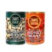 Heera Beans Tin Combo |Heera Red Kidney Beans Tin 400g | Heera Black Eye Beans Tin 400G |High Protein | Vegan |Ready to Cook | Indian Origin
