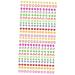 FRCOLOR 4800 Pcs 12 Fruit Sliced nail Art Accessories 3d Nail Charms Nail Diy Slices Nail Art Fruit Flatback Buttons Decor Nail Manicure Fruit Slices Nail Decals Flowers