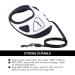 Edipets 5m Extendable Dog Leash with LED Flashlight - Ideal for Training & Walks | Perfect for Small Medium & Large Dogs - Buy Online on SooperMarket.com