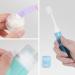 100ml x 4 Silicone Travel Bottles Set - Leakproof TSA Approved Portable Containers for Shampoo & Lotion - BPA Free in Pink Yellow Green & Blue - Buy Online on SooperMarket.com