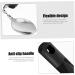Spoon Adaptive Cutlery 3 Pieces Stainless Steel Mirror Polished Bendable Flexible Portable Curved Cutlery Cutlery with Plastic Non-Slip Handles for People with Disabilities - Buy Online on SooperMarket.com
