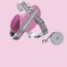 Fueegue Cat Harness with Leash Escape Proof Adjustable Soft for Cats and Dogs Puppy Harness Pink M
