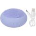 Facial Cleansing Brush Silicone Electric Facial Cleanser To Absorb Nutrients For All Skin Types (Purple) - Buy Online on SooperMarket.com