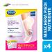 Scholl Pedimask Foot Mask with Lavender Oil - 4 Pairs Moisturizing Socks for Soft Feet | International Shipping - Buy Online on SooperMarket.com