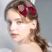 Limtula Cute y Flat Clips Hairpin Large Barrette Headdress Bunches Accessories Elegant knot Cute Headdress Red - Buy Online on SooperMarket.com