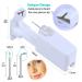 Firstomato Sterile Nose Piercing Gun Kit - Safe Self-Use Nose Ring Tool with Hypoallergenic Studs - 2pcs Clear Silver Crystals - Buy Online on SooperMarket.com