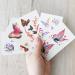 Yesallwas Butterfly Temporary Tattoos for Women - 30 Sheets | Waterproof 3D Fake Tattoos Stickers | Long Lasting and Stylish Butterfly Designs - Buy Online on SooperMarket.com