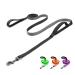 Demigreat drag line for dogs 1.5m / 3m / 5m Robust long dog leash training line with padded handle and hand loop training leash for small to large dogs 5m / 16.5ft black