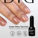 Didier Lab Premium Clear Gel Base and Top Coat Set - Long Lasting UV Gel Polish - Shellac Base Coat and No Wipe Top Coat - 2pcs Set - Buy Online on SooperMarket.com